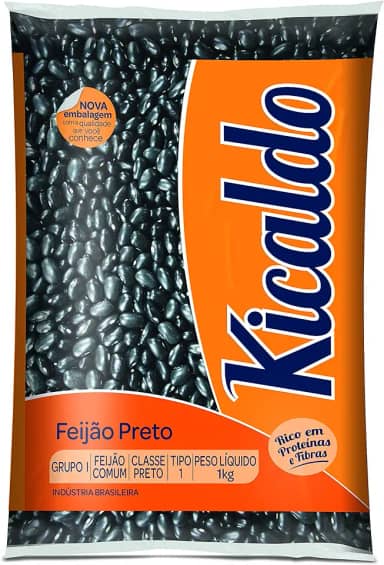 FEIJÃO PRETO KICALDO