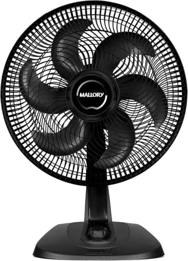 Ventilador Mallory Mesa e Parede Turbo Fresh 40cm, 126W, Silencioso, Hélice de 6 pás, Grade Especial em Sistema TS, Máxima Vazão e Mínimo Ruído - 127V