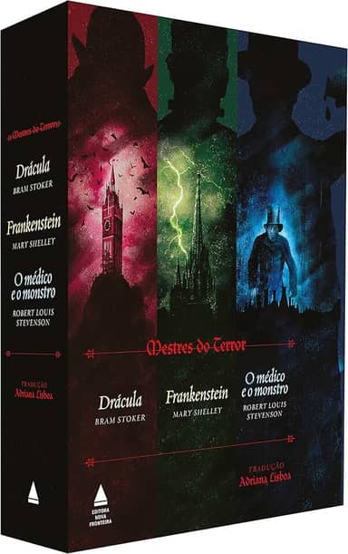 Box do Terror. Frankenstein, Drácula e o Médico e o Monstro