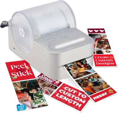 HP Sprocket Panorama Instant Color Label & Smartphone Photo Printer - Portátil - Personalize impressões 5 cm x 0,12 cm - 23 cm em fotos Zink Sticky-Back - Crie tiras de cabine de fotos e designs