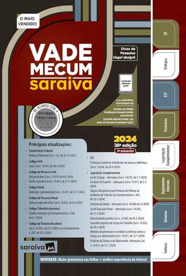 Vade Mecum Saraiva Tradicional - 38ª Edição 2024