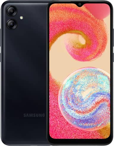 Samsung Galaxy A04e 64GB 4G Wi-Fi Tela 6.5'' Dual Chip 3GB RAM Câmera Dupla + Selfie 5MP com modo Retrato Bateria de 5000mAh - Preto