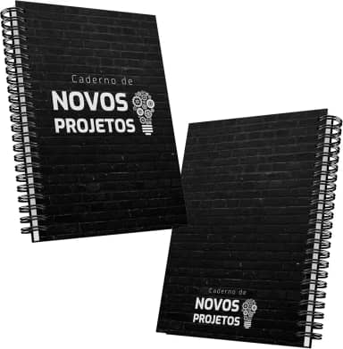 Caderno De Projetos - Crie e desenvolva novos projetos