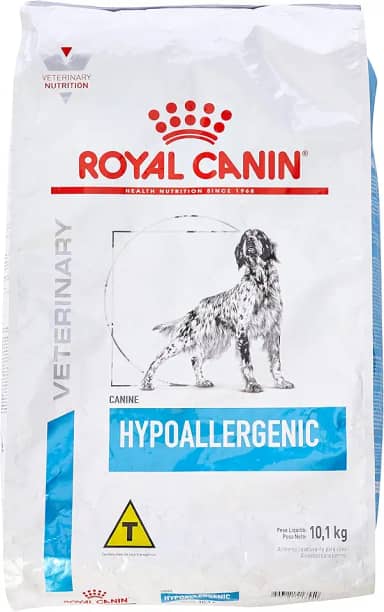 Ração Royal Canin Canine Veterinary Diet Hypoallergenic para Cães - 10kg