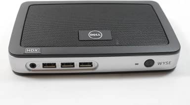 Dell Mini Desktop Wyse 8JD4W 3020, 2 GB de RAM, 4 GB de flash, preto/branco