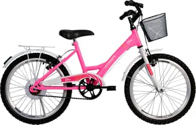 Bicicleta Infantil Feminina Athor Bliss Aro 16 Com Cestinha