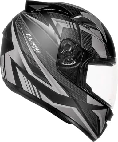 Capacete Ebf New Spark Flash 56/Preto Fosco/Pra