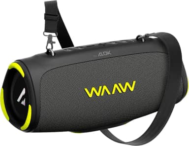 WAAW by ALOK Caixa de Som Bluetooth BOOM 110 À Prova D'Água e Até 26 Horas de Autonomia, Boombox Tecnologia TWS 40W RMS