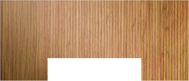 Painel Cabeceira Ripada 247 cm Para Cama Casal Queen King Quarto Cor Nature - Beauty Móveis