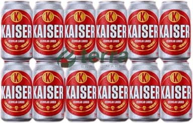 Cerveja Kaiser Pilsen – Refrescância Máxima, Sabor Inconfundível, Perfeita para Curtir com Amigos (Cerveja Kaiser Pilsen Lata 350ml 12 unidades)