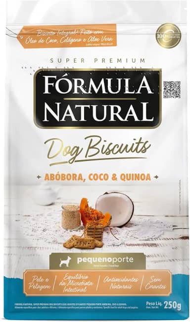 Adimax Fresh Meat Biscuits Porte Pequeno Abobora Coco E Quinoa 250G