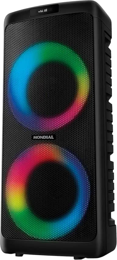 MONDIAL Caixa de Som Portátil Partybox Preto, 600W, Bivolt - PBX-600
