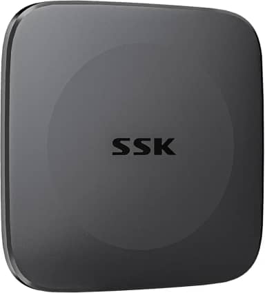 SSK SSD externo de 256 GB, disco rígido SSD portátil de até 550 MB/s, unidades de estado sólido tipo C + USB A Unidade de armazenamento externo USB 3.2 GEN2 USB C para iPhone 15/Android/Windows/Tablet
