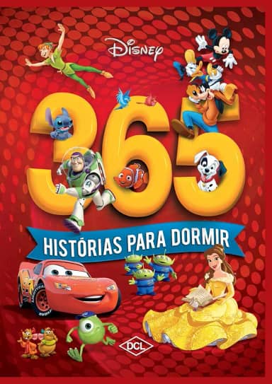 Disney - 365 Histórias para dormir - Luxo - Contos Clássicos - (Capa almofadada)