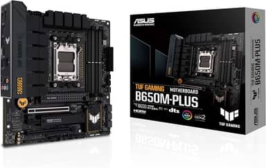 Placa Mãe Asus TUF GAMING B650M-PLUS (AM5/DD5/HDMI/DisplayPort/M.2/USB 3.2/RGB)
