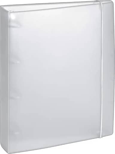 Acrimet Fichário Universitário 4 Argolas A4, Cor Cristal, 804.3