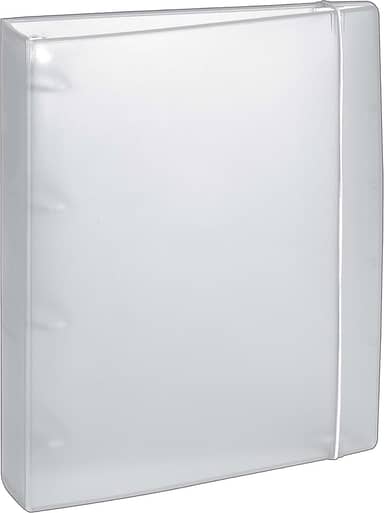 Acrimet Fichário Universitário 4 Argolas A4, Cor Cristal, 804.3