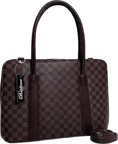 Maleta Executiva Feminina Pasta Notebook Tablet Bolsa Social Casual Laptop Ombro Transversal 14 15 15.6 15,6 16 17 Polegadas