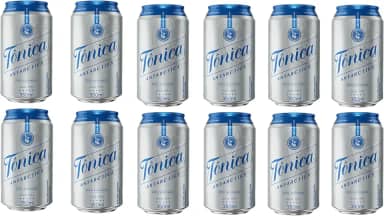 Pack de Água Tônica Antarctica Zero Açúcar Lata 350ML, 12 unidades