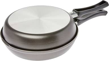 Omeleteira De Alumínio Com Revestimento Interno De Antiaderente Ø20cm Tramontina Napoli Grafite