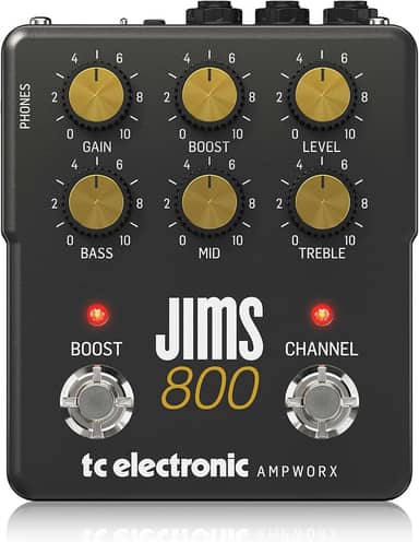 PEDAL TC ELECTRONIC JIMS 800 PREAMP