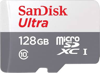 Cartão de memória microSD SanDisk, 128 GB, classe 10