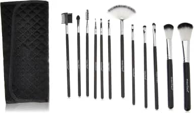 Macrilan Kit Com 12 Pincéis Para Maquiagem - Kp1-5E