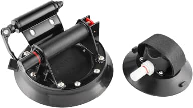 Suporte de bicicleta para teto de carro, ventosa a vácuo, suporte de bicicleta de liga de alumínio, com 5 adaptadores para a maioria das bicicletas, 9 x 100 mm/12 x 100 mm/15 x 100 mm/15 x 110