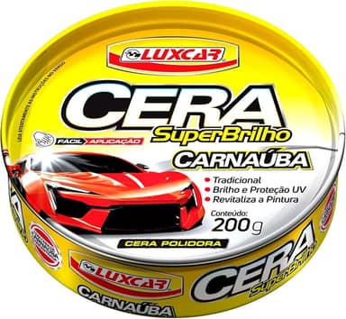 Cera Em Pasta Superbrilho Luxcar 200 G