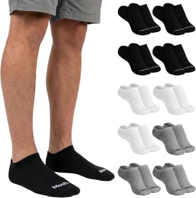 Kit 10 Pares Meias Soquete Sapatilha Invisível Cano Baixo Algodão Mash Unissex