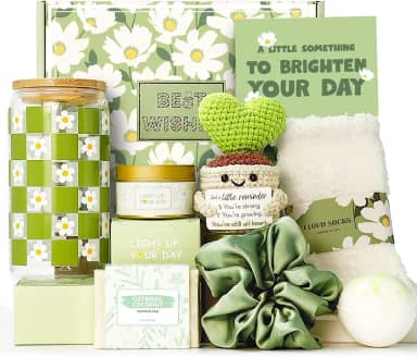Cestas de presente para mulheres, presentes de aniversário exclusivos para mulheres, presentes inspiradores para melhor amiga, presentes de spa, presente de Natal para mulheres, conjunto de caixa para