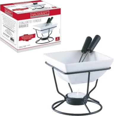 Conjunto de Panela para Fondue, Bruges, 5 Peças, Western