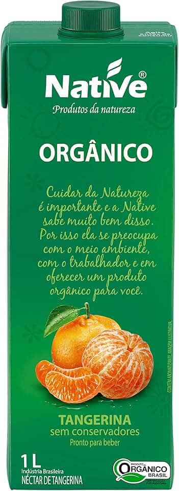 Néctar de Tangerina Orgânico, Native, 1L