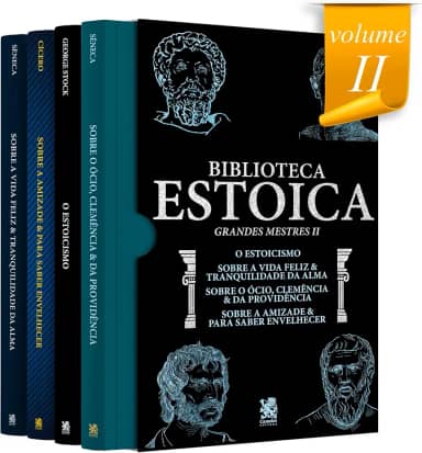 Biblioteca Estoica: Grandes Mestres Volume II - Box com 4 livros