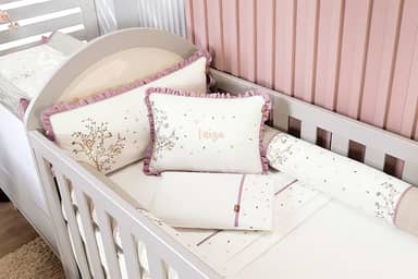 Kit Berço 07 Peças Flora