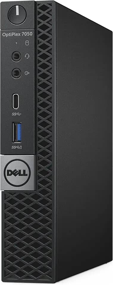 Dell Computador Desktop OptiPlex 7050 Micro Formato, Intel Core i5-7500T, 8GB DDR4, Disco Rígido 500GB, Windows 10 Pro (JXKHY)