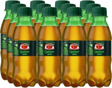 Guaraná Antarctica Zero 200ml Pet 12 unidades