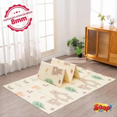 Tapete Térmico Infantil Emborrachado e Dupla Face 8MM Espessura - Zoop Toys