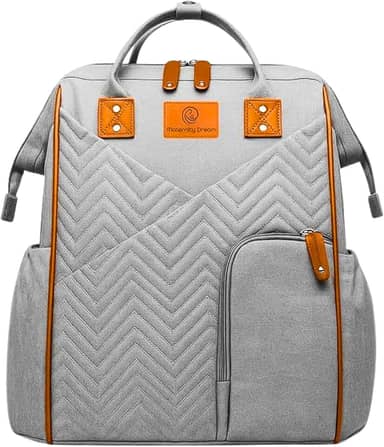 Mochila Maternidade Impermeável Ergonômica Multifuncional para Gestantes Mamãe e Bebê Menino Menina Versão Luxo Marca: Maternity Dream