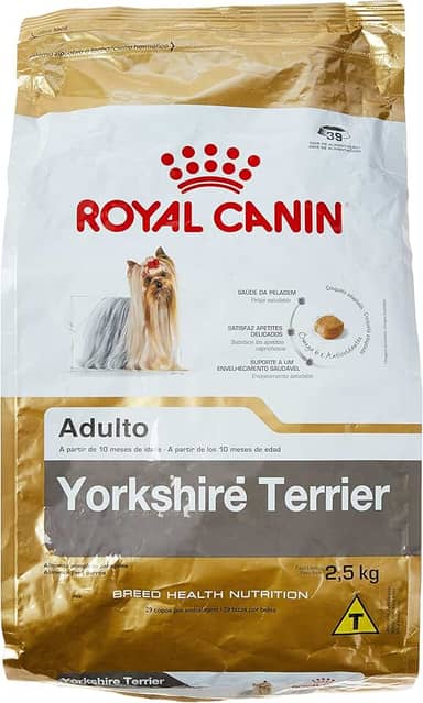 Ração Royal Canin Cães Adulto Yorkshire Terrier 2,5kg