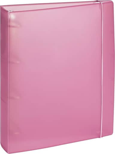 Acrimet Fichário Universitário 4 Argolas A4, Cor Rosé Clear, 805.3