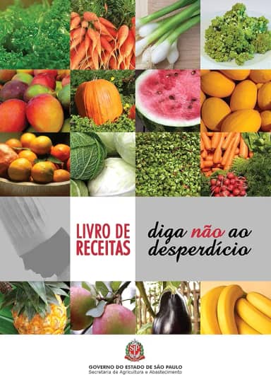 Livro de receitas: diga não ao desperdício