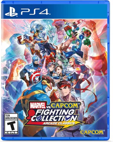 Capcom Marvel Vs. Fighting Collection: Clássicos De Arcade - Playstation Ps4