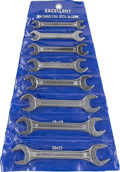 EDA Chaves Fixas Em Jogo Com 8 Peças 6 A 22Mm Excellent