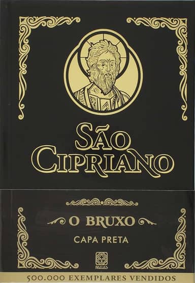 São Cipriano, o bruxo (capa preta)