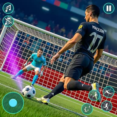 Campeonato de futebol, Copa do Mundo de Futebol de 2025, Ultimate Dream Soccer League, Desafio de Goleiro, Pênalti, Jogos de Futebol