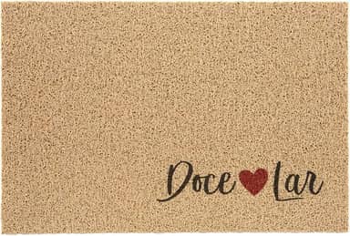 Capacho Vinil Super Print Doce Lar 40cmx60cm Kapazi