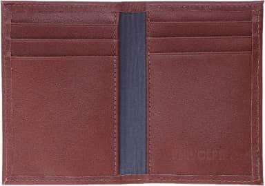 Carteira Masculina Porta Cartões Duo Couro Legítimo (Havana)