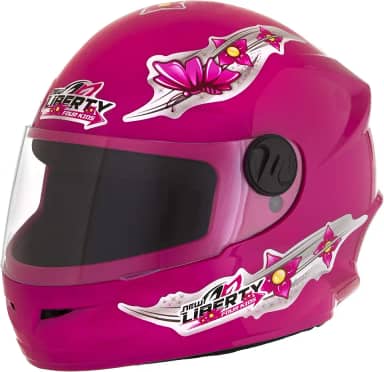 Capacete Liberty For Kids For Girls Rosa
