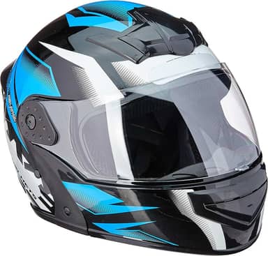 Capacete Robocop Escamoteável MIXS Gladiator Storm 62 Azul
